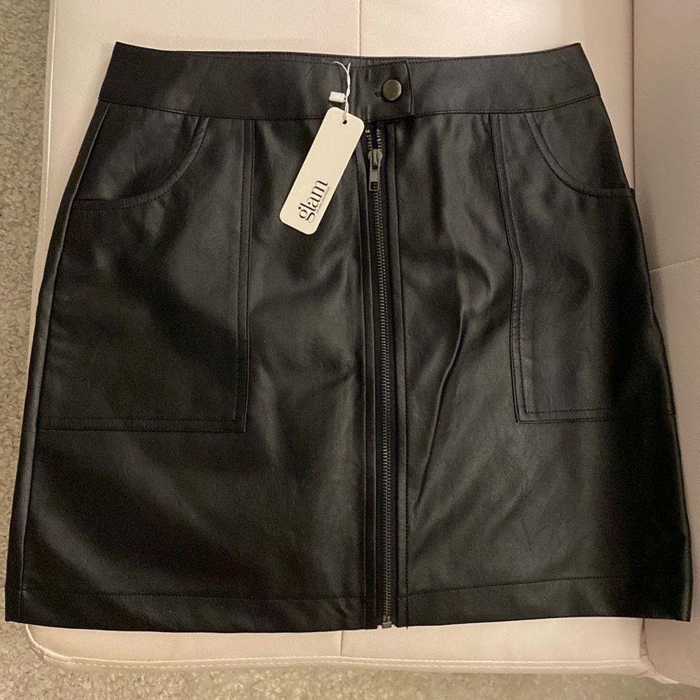 Leather Skirt